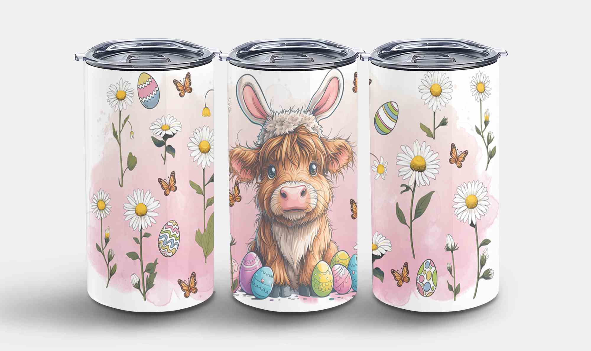 Highland Cow Easter-10403